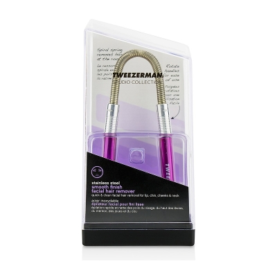 Tweezerman Smooth Finish Facial Hair Remover (Studio Collection) Pink Picture Color