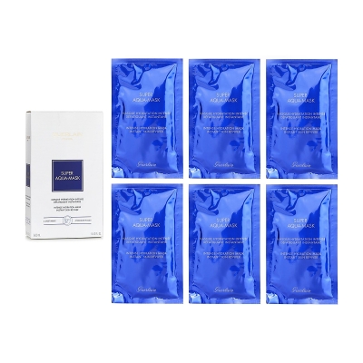Guerlain Hydratačn&iacute; maska Super Aqua-Mask ( pl&aacute;tkov&aacute; ) 6pcs