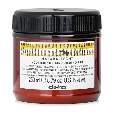 Davines Natural Tech Nourishing Hair Building Pak (For Dry, Damaged Hair) 250ml/8.79oz