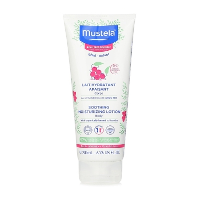 Mustela Zklidňuj&iacute;c&iacute; hydratačn&iacute; ml&eacute;ko &ndash; pro velmi citlivou pleť 200ml/6.76oz
