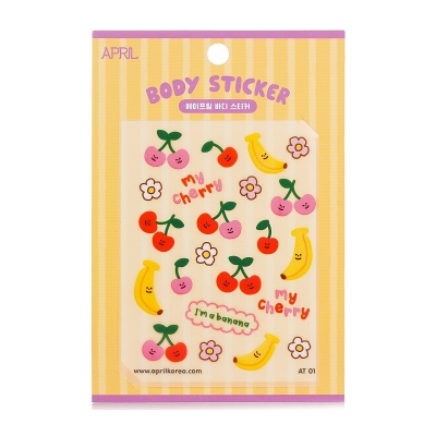 April Korea April Body Sticker AT 01 1pc