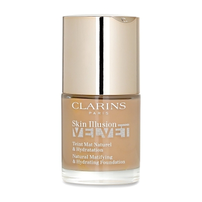 Clarins كريم أساس Skin Illusion Velvet Natural Matifying & Hydrating Foundation 111N 30ml/1oz