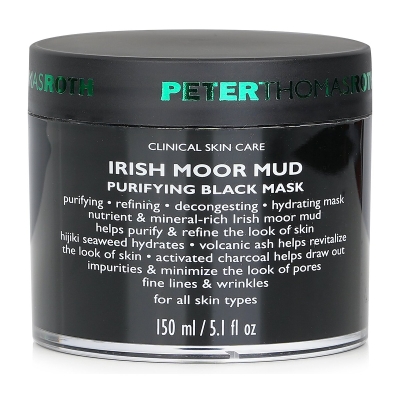 Peter Thomas Roth Oczyszczająca maseczka do twarzy Iris Moor Mud Purifying Black Mask 150ml/5oz