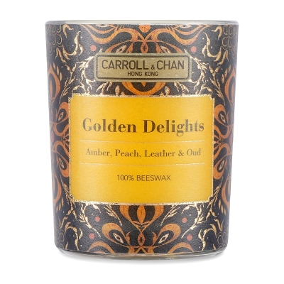 Carroll & Chan 100% Beeswax Votive Candle - Golden Delights 65g/2.3oz