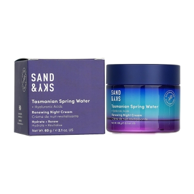 Sand & Sky Tasmanian Spring Water - Renewing Night Cream 60g/2.1oz