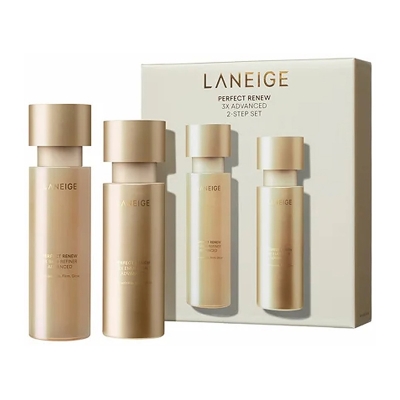 Laneige - Perfect Renew 3X Advanced 2-Step Set