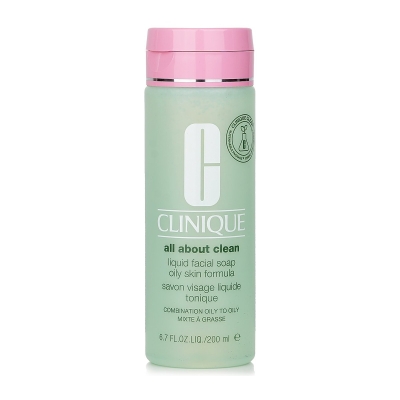 Clinique All About Clean Liquid Facial Soap Oily Skin Formula - Combination Oily to Oily Skin 200ml/6.7oz