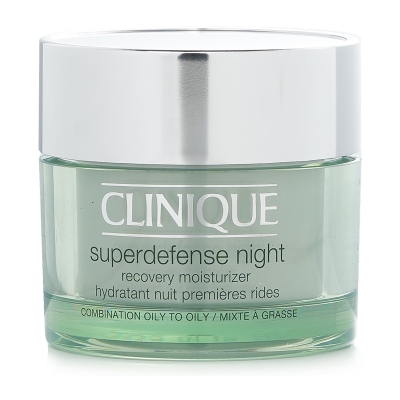 Clinique Superdefense Night Recovery Moisturizer - For Combination Oily To Oily 50ml/1.7oz