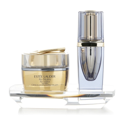 Estee Lauder Re-Nutriv Re-Creation Eye Balm: Eye Balm 15ml + Night Serum 4ml 2pcs
