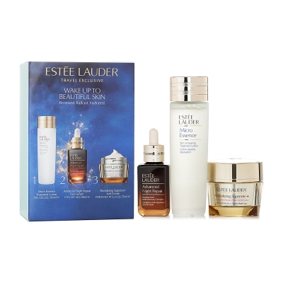 Estee Lauder Advanced Night Repair Essentials Set: Advanced Night Repair 50ml+ Micro Essence 150ml+ Revitalizing Supreme+ Creme 75ml 3pcs