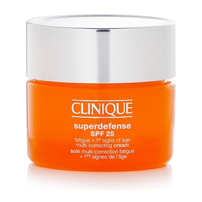 Clinique Superdefense SPF 25 Fatigue + 1st Signs Of Age Multi-Correcting Cream - Very Dry to Dry Combination 30ml/1oz