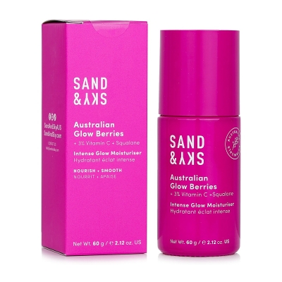 Sand & Sky Australian Glow Berries Intense Glow Moisturiser - Nourish + Smooth 60ml/2.12oz