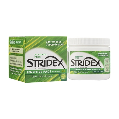 Stridex Sensitive Pads 55pcs