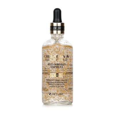 3W Clinic Collagen & Luxury Gold Anti-Wrinkle Ampoule 100ml/3.38oz