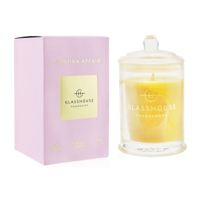 Glasshouse Triple Scented Soy Candle - A Tahaa Affair (Vanilla Caramel) 60g/2.1oz