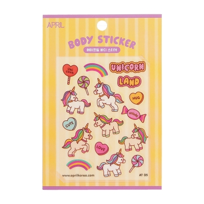 April Korea April Body Sticker AT 05 1pc