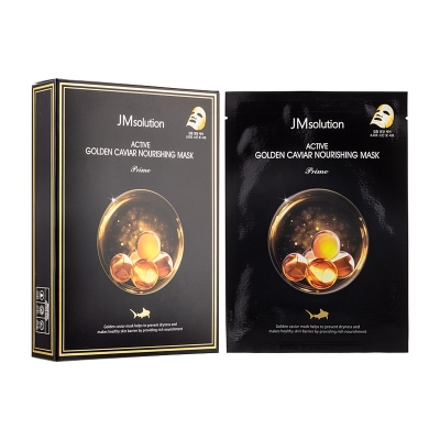 JM Solution Golden Caviar Nourish Mask 10pcs