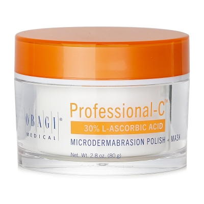 Obagi Professional-C 30% L-askorbiinihappoa sis&auml;lt&auml;v&auml; mikrodermabrasion kiillotusaine + naamio 80g/2.8oz