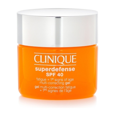 Clinique Superdefense SPF 40 Fatigue + 1st Signs Of Age Multi-Correcting Gel 50ml/1.7oz