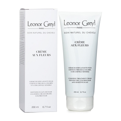 Leonor Greyl 크림 억스 플뢰르 클렌징 트리트먼트 크림 샴푸 (극건성, 민감성 두피용) 200ml/7oz