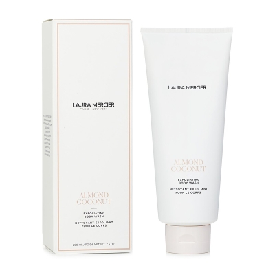 Laura Mercier غسول الجسم المقشر باللوز والجوز الهند 200ml/7.5oz