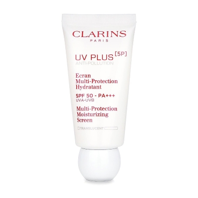 Clarins UV Plus [5P] Anti-Pollution Multi-Protection hydratačn&iacute; obrazovka SPF 50 &ndash; průsvitn&aacute; 30ml/1oz