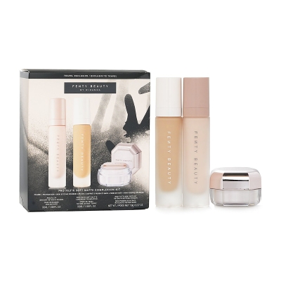 Fenty Beauty by Rihanna Pro Filt'R Soft Matte Complexion Kit: Foundation 32ml + Primer 32ml + Instant Retouch Setting Powder 7.8g 190 3pcs
