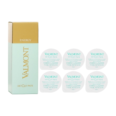 Valmont Deto2x Pack - Dotleniająca maseczka bąbelkowa 6x10ml/0.3oz
