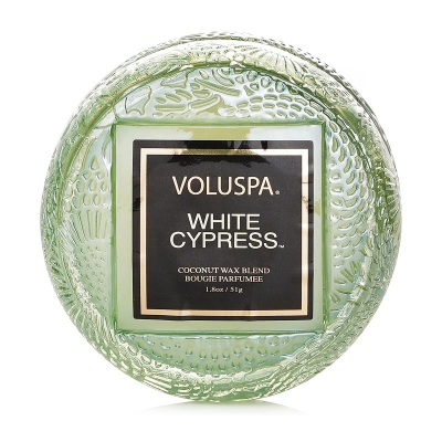 Voluspa Macaron Candle - White Cypress 51g/1.8oz