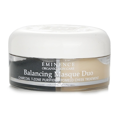 Eminence Balancing Masque Duo: Charcoal T-Zone Purifier & Pomelo Cheek Treatment - สำหรับผิวผสม 60ml/2oz