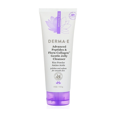 Derma E Skin Restore Advanced Peptides & Flora-Collagen Gentle Jelly Cleanser 113g/4oz