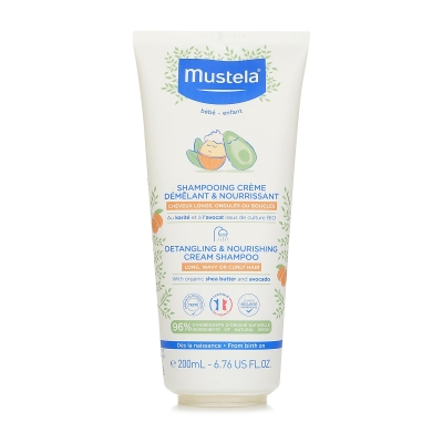 Mustela 去结及滋养护发霜洗发水 200ml
