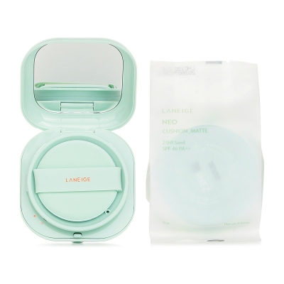 Laneige NEO Cushion Matte SPF46 PA++ # 23N1 Sand (15g + 15g Refill) 23N1 Sand (15g + 15g Refill) 30g