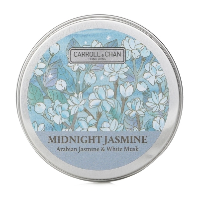 Carroll & Chan 100% Beeswax Mini Tin Candle Midnight Jasmine (Arabian Jasmine & White Musk) 1pcs