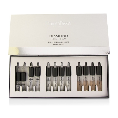 Natura Bisse Diamond Instant Glow (Peel, Radiance & Lift) Express Mini-Lift 12ampoules