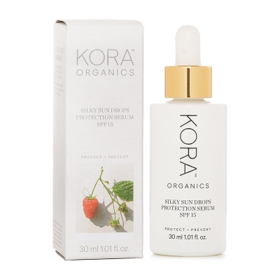 Kora Organics Silky Sun Drops Protection Serum SPF 15 30ml