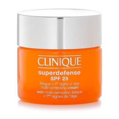 Clinique Superdefense SPF 25 Fatigue + 1st Signs Of Age Multi-Correcting Cream - Combination Oily to Oily 50ml/1.7oz