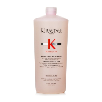 Kerastase Genesis Bain Hydra-Fortifiant 抗脱发强化保湿护发洗发水（弱发，容易因破损而掉落） 1000ml/34oz