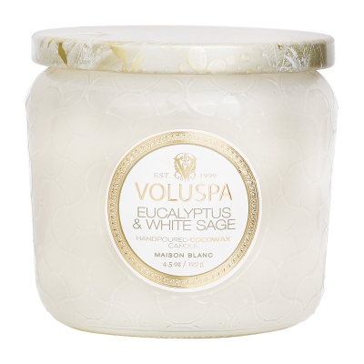Voluspa Petite Jar Candle - Eucalyptus & White Sage 128g/4.5oz