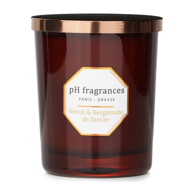 pH fragrances Scented Candle - Neroli & Bergamote De Denim 180g/6.3oz
