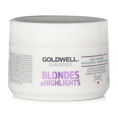 Goldwell Dual Senses Blondes & Highlights 60SEC Treatment (Luminosity For Blonde Hair) 200ml/6.8oz