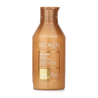 Redken All Soft Shampoo (For Dry Brittle Hair) 300ml/10.01oz