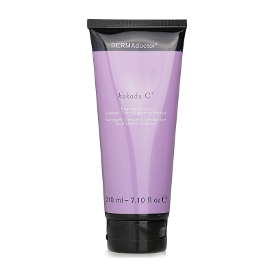 DERMAdoctor Kakadu C Brightening Daily Cleanser, Toner & Makeup Remover (Tube) 210ml/7.1oz