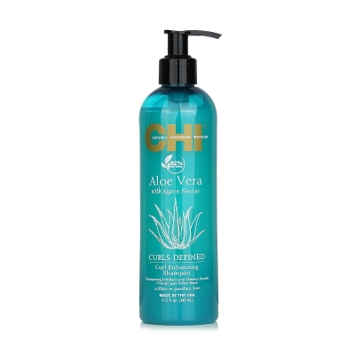 CHI Aloe Vera with Agave Nectar Curls Defined Curl Enhancing Shampoo 340ml/11.5oz