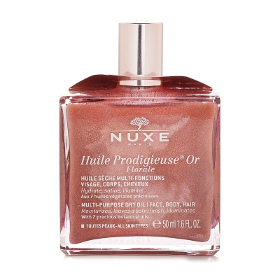 Nuxe Huile Prodigieuse Or Florale Multi Purpose Face Body Hair Dry Oil 50ml/1.6oz