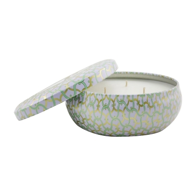 Voluspa 3 Wick Decorative Tin Candle - Laguna 340g/12oz