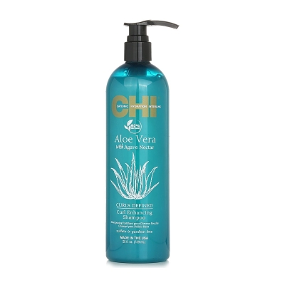 CHI Aloe Vera with Agave Nectar Curls Defined Curl Enhancing Shampoo 739ml/25oz