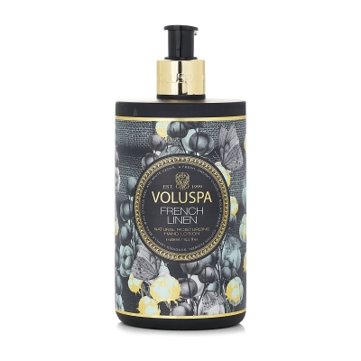Voluspa French Linen Natural Moisturizing Hand Lotion 450ml/15.2oz