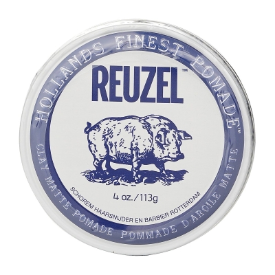 Reuzel مرهم طيني غير لامع 113g/4oz