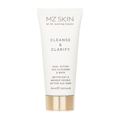 MZ Skin Cleanse & Clarify Dual Action AHA Cleanser & Mask 100ml/3.38oz